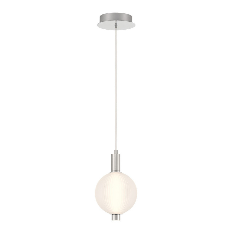 Eurofase - 47189-027 - PALMAS-PEN-10IN-PN-WH - PALMAS - Polished Nickel