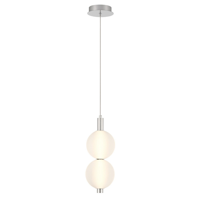 Eurofase - 47190-023 - PALMAS-PEN-2LT-16IN-PN-WH - PALMAS - Polished Nickel