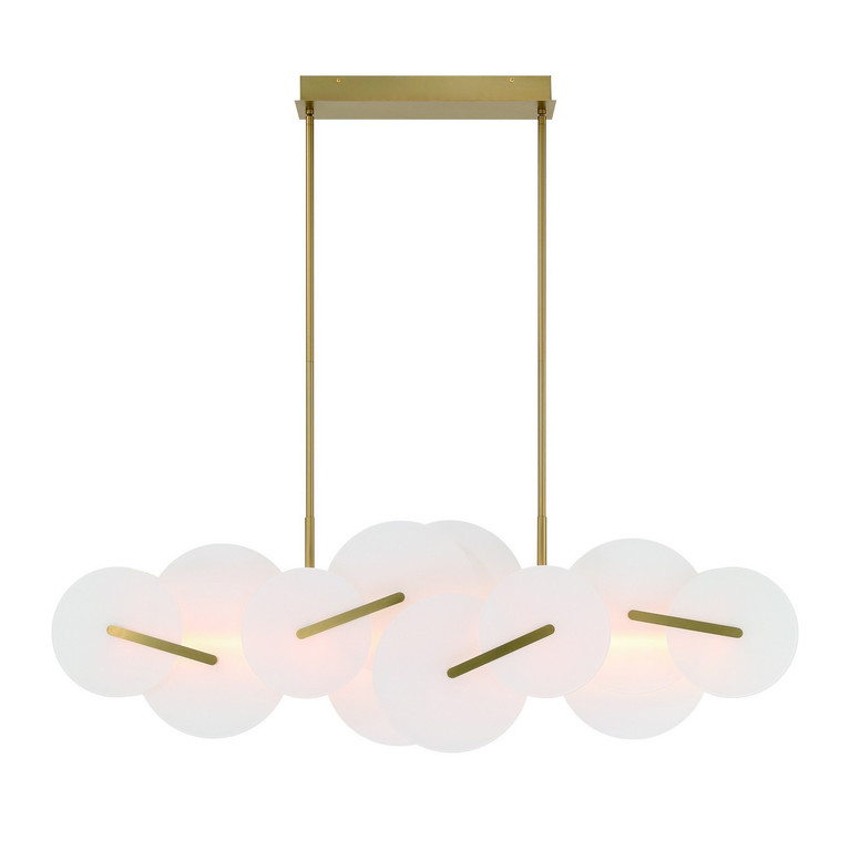 Eurofase - 47210-011 - LED Linear Chandelier - Nuvola - Gold