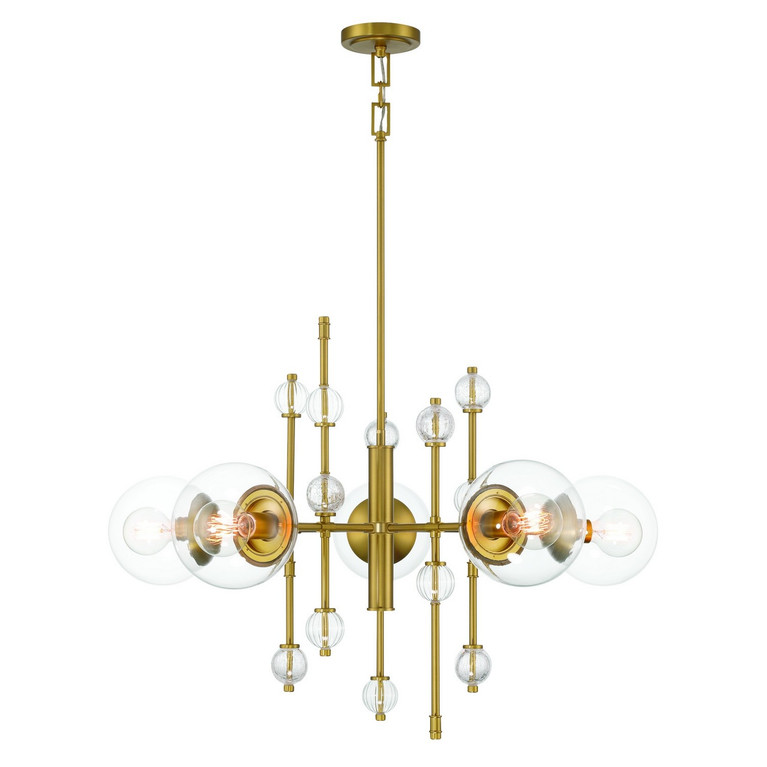 Eurofase - 47221-017 - fFive Light Chandelier - Traiton - Gold