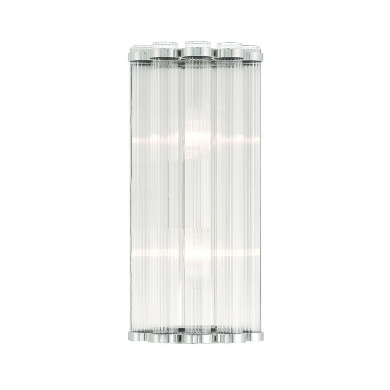 Eurofase - 47241-022 - Two Light Wall Sconce - Glasbury - Polished Nickel