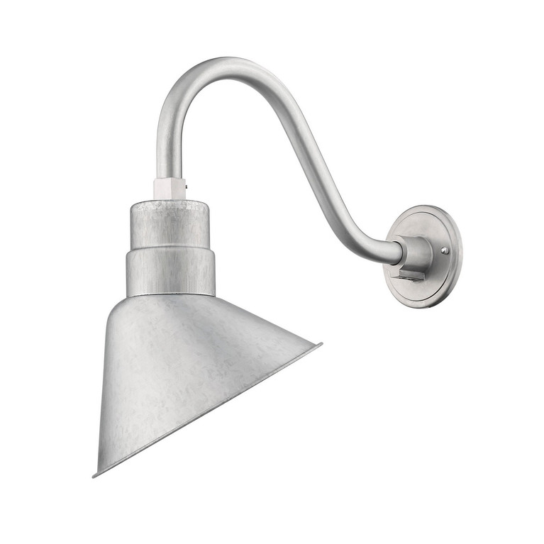 Millennium - UA10-GL - One Light Wall Sconce - R Series - Galvanized
