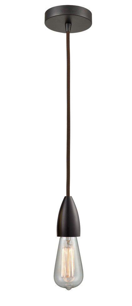 Innovations - 100OB-10BR-4OB - One Light Mini Pendant - Fairchild - Oil Rubbed Bronze