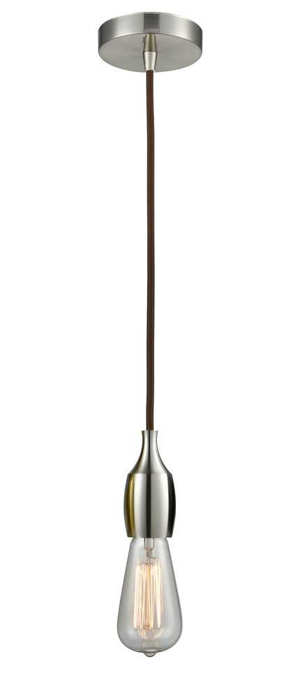 Innovations - 100SN-10BR-3SN - One Light Mini Pendant - Chelsea - Satin Nickel