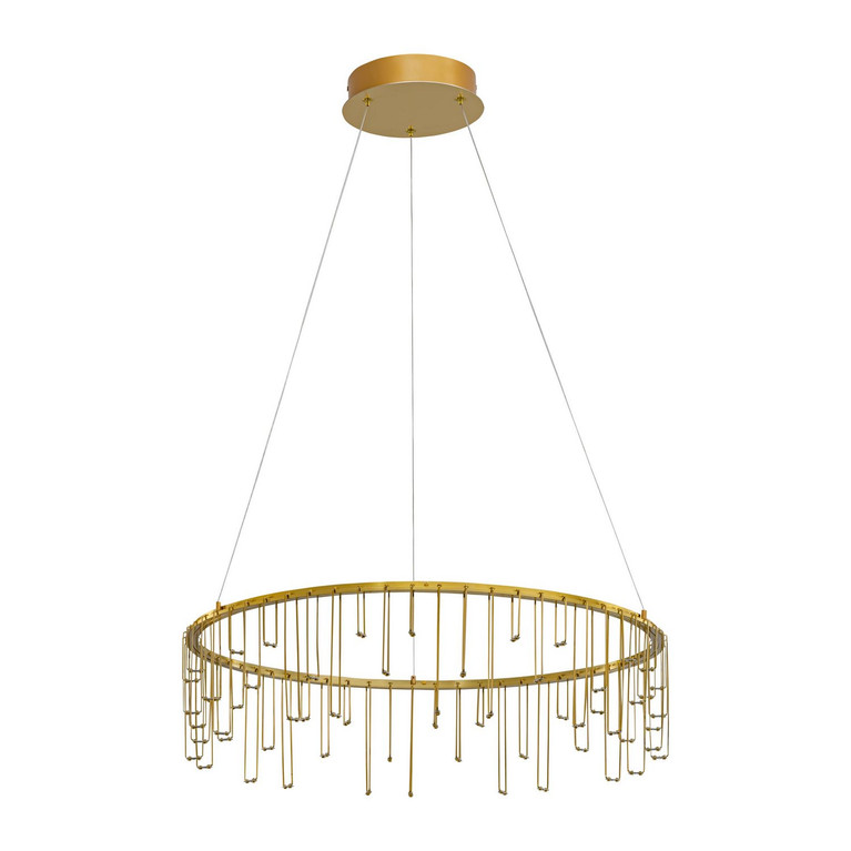 Golden - 5461-26 SSG - LED Chandelier - Lucerna - Stainless Steel Gold
