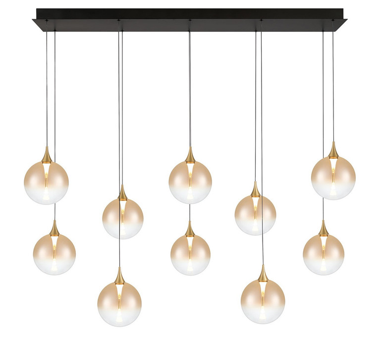 Eurofase - 48932-035 - IISSA-CHD-10LT-47IN-GD-AM - IISSA - Gold