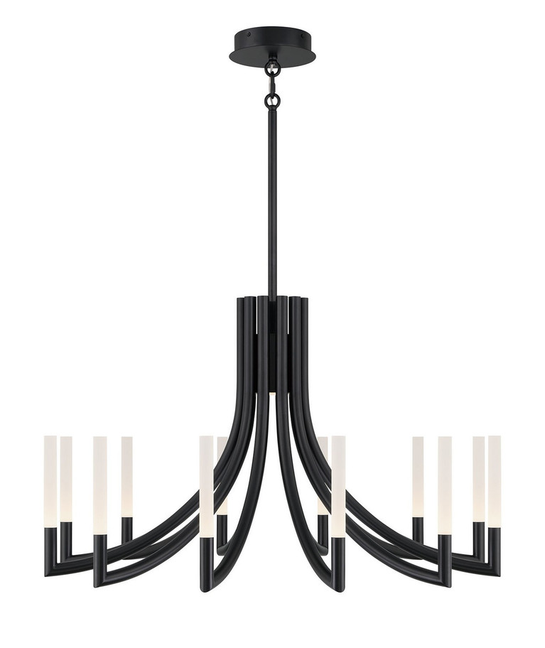Eurofase - 49011-036 - LED Chandelier - Olette - Matte Black