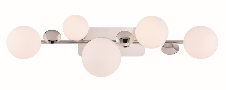 Eurofase - 49087-024 - VINE-VAN-5LT-PN-OPL - VINE - Nickel