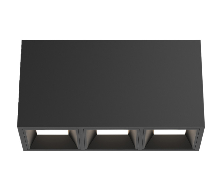 Eurofase - BVOS301PNPNPN1530 - LED Flushmount - Bravo - Black