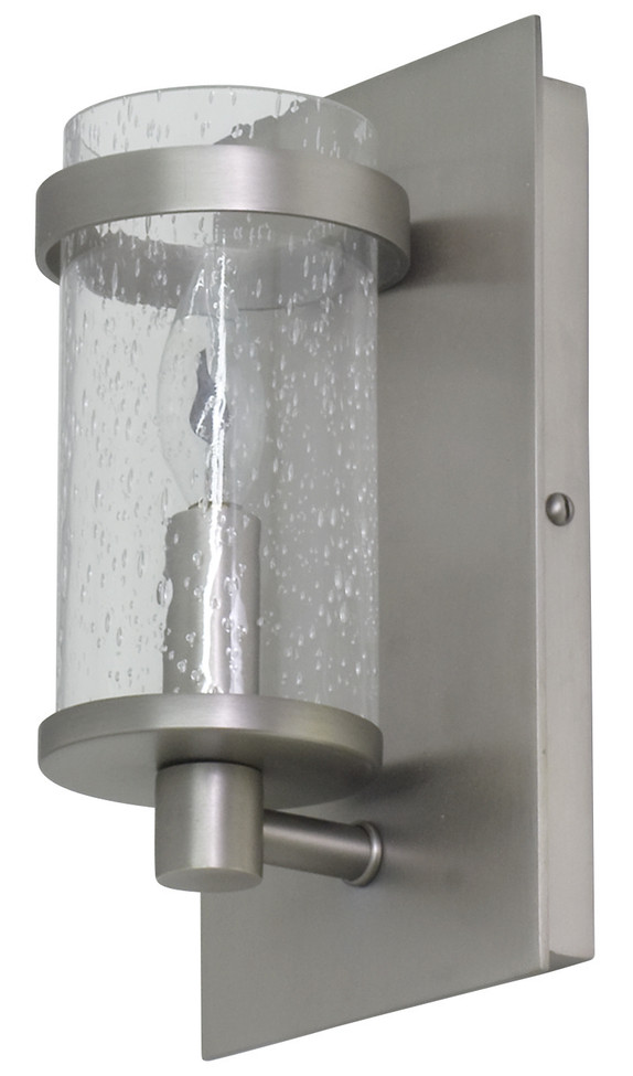 House of Troy - LS206-SP - One Light Wall Sconce - Lake Shore - Satin Pewter