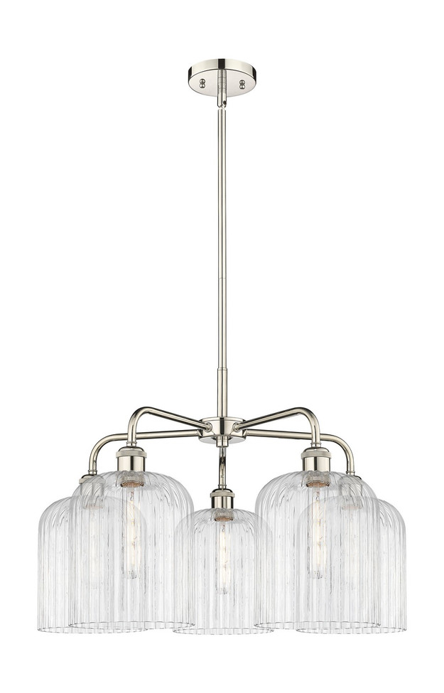 Innovations - 516-5CR-PN-G559-8CL - Five Light Chandelier - Ballston - Polished Nickel
