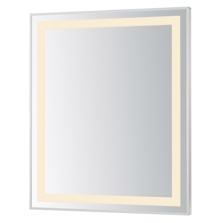 ET2 - E42093-SN - LED Mirror - Framed - Satin Nickel