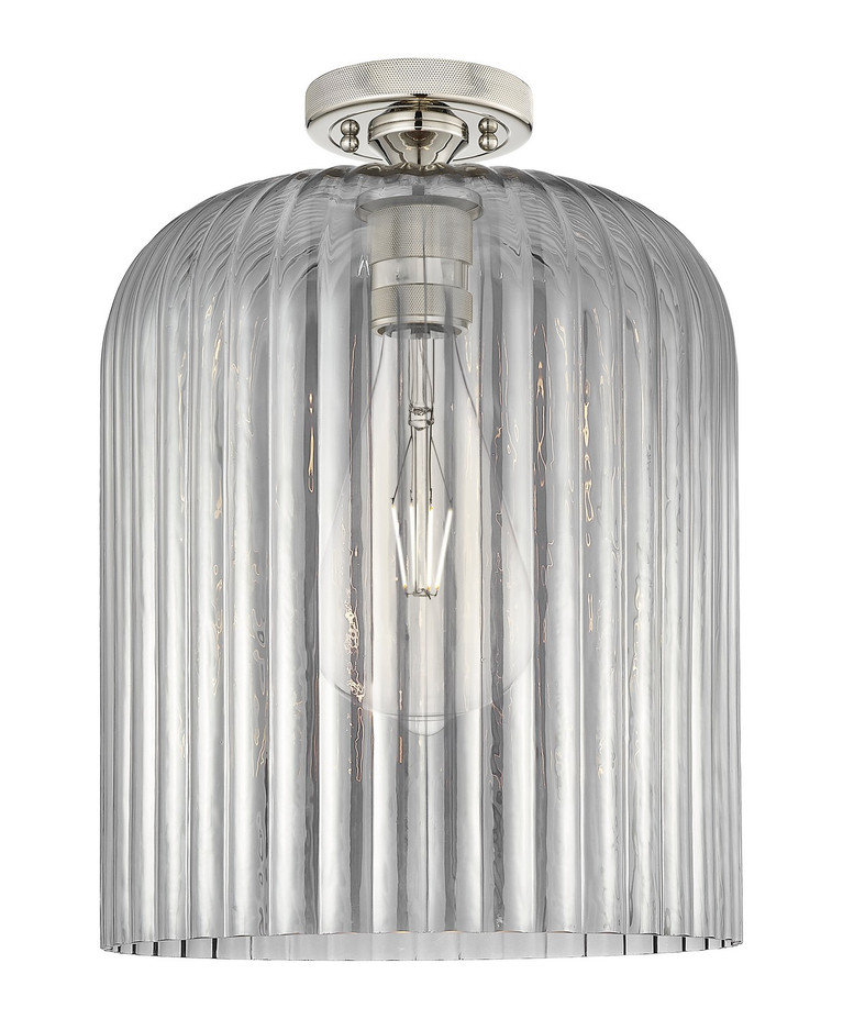 Innovations - 434-1F-PN-G559-12SM - One Light Flush Mount - Downtown Urban - Polished Nickel