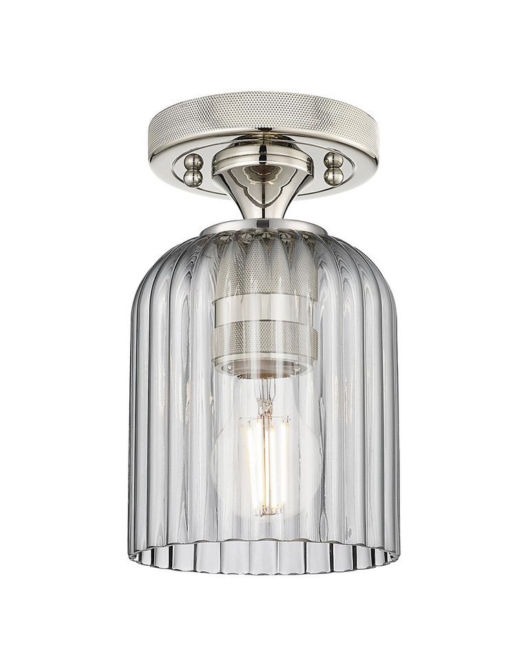 Innovations - 434-1F-PN-G559-5SM - One Light Flush Mount - Downtown Urban - Polished Nickel