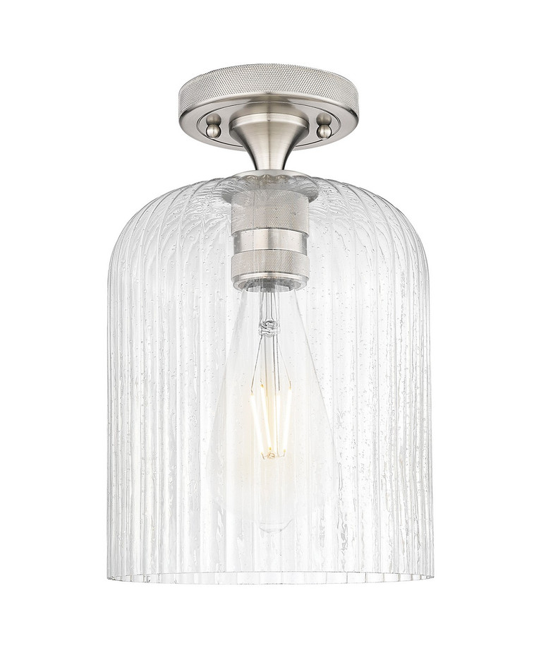 Innovations - 434-1F-SN-G559-8SDY - One Light Flush Mount - Downtown Urban - Satin Nickel