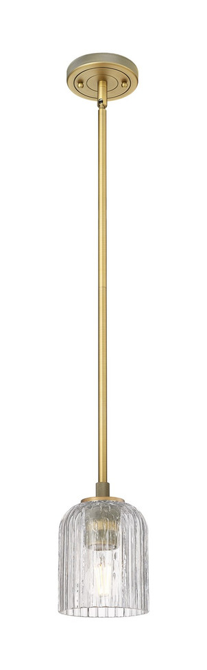 Innovations - 434-1S-BB-G559-5CL - One Light Pendant - Downtown Urban - Brushed Brass