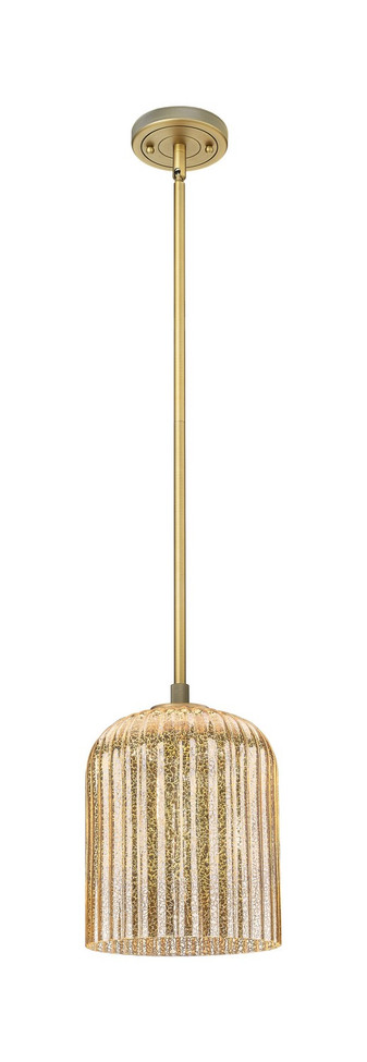 Innovations - 434-1S-BB-G559-8ME - One Light Pendant - Downtown Urban - Brushed Brass