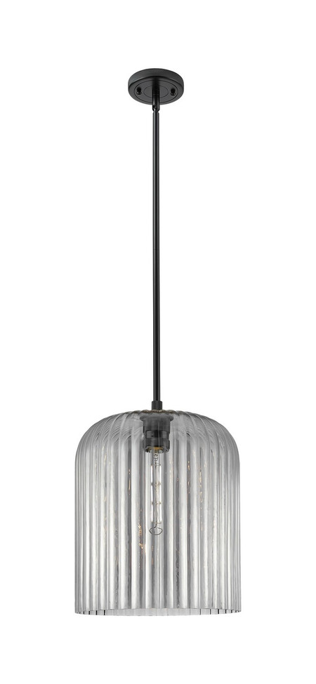 Innovations - 434-1S-BK-G559-12SM - One Light Pendant - Downtown Urban - Matte Black