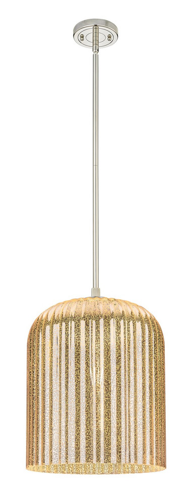 Innovations - 434-1S-PN-G559-12ME - One Light Pendant - Downtown Urban - Polished Nickel