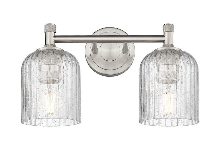 Innovations - 434-2W-SN-G559-5SDY - Two Light Bath Vanity - Downtown Urban - Satin Nickel