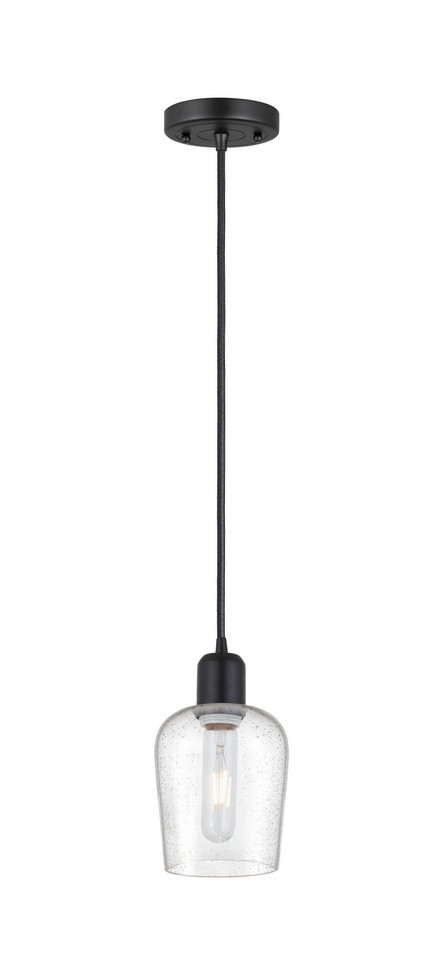 Innovations - 900-1P-BK-G4204 - One Light Mini Pendant - Austere - Matte Black