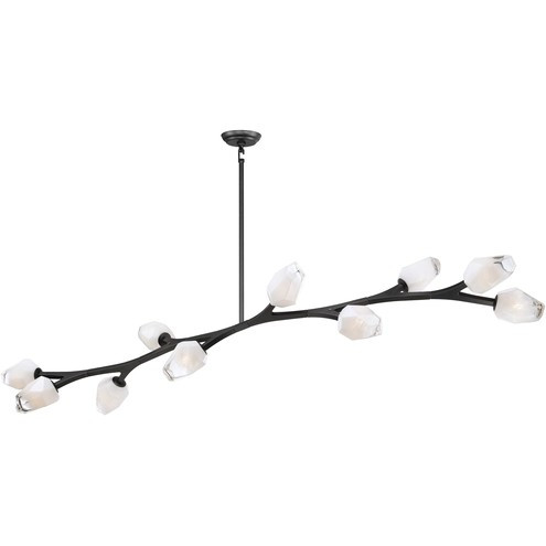 ET2 - E32797-93BK - LED Pendant - Blossom - Black