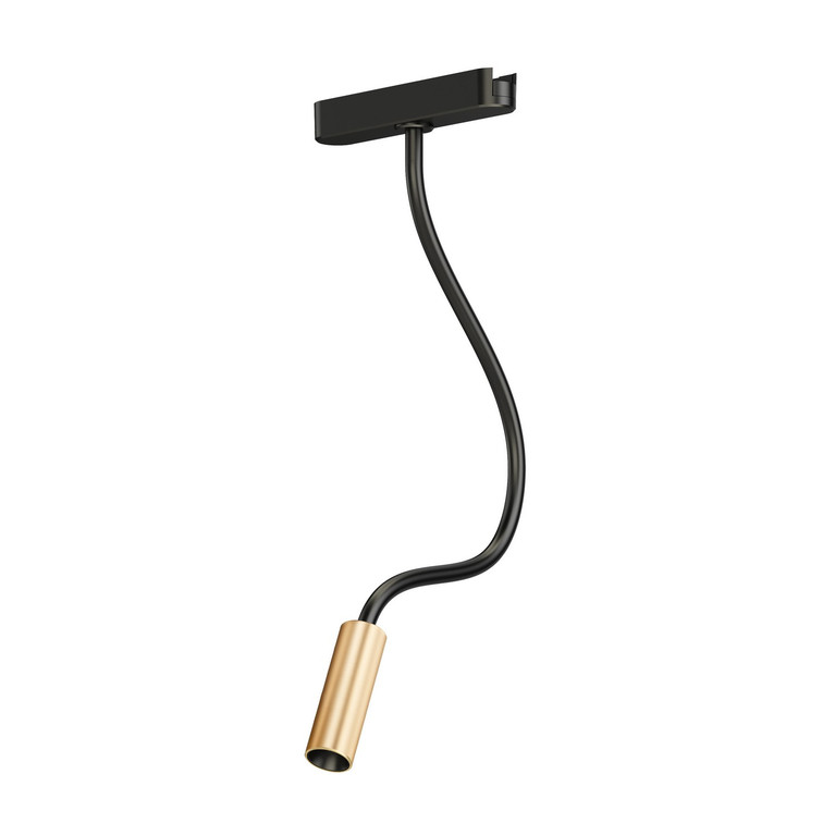 ET2 - ETL21216-BKGLD - LED Track Light - Continuum - Track - Black / Gold