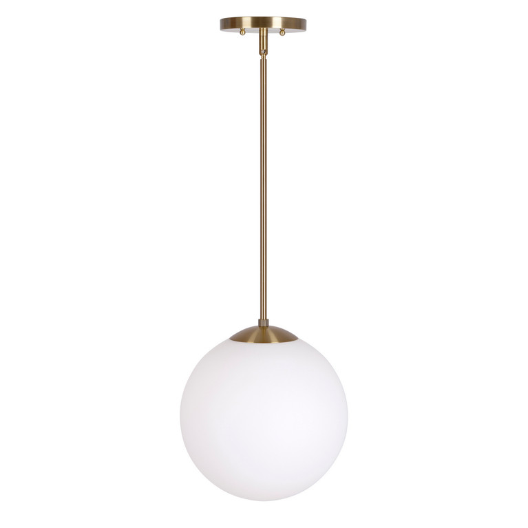 Forte - 2764-01-12 - One Light Pendant - Selene - Soft Gold
