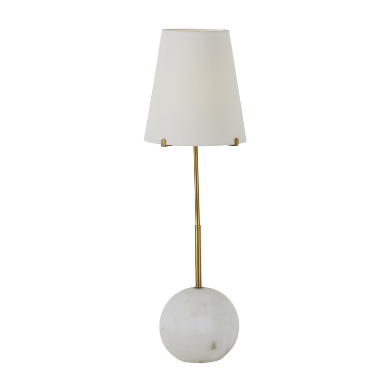 Gabby - SCH-169080 - One Light Table Lamp - Janie - Stained Gold|White Linen