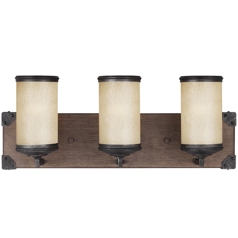 Generation Lighting - 4413303EN3-846 - Three Light Wall / Bath - Dunning - Stardust