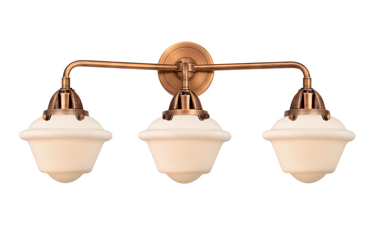 manufacturer_finish:Antique Copper|manufacturer_glass:Matte White|light_output:220.00lm|color_temperature:2200K|cri:99