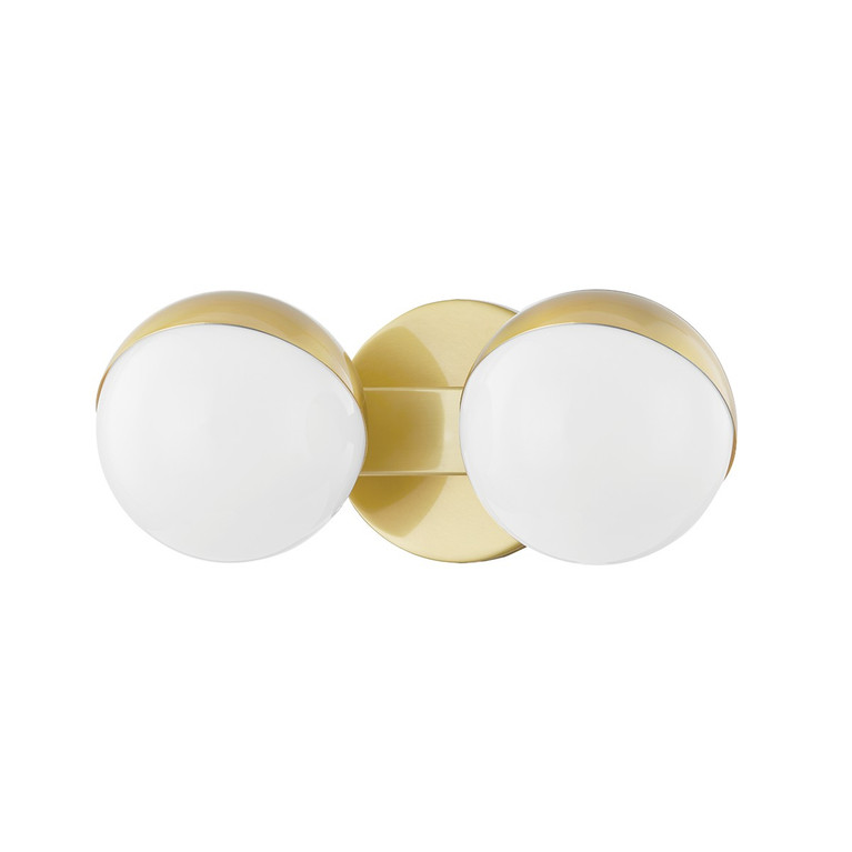 Hudson Valley - 1662-AGB - LED Bath Bracket - Lodi - Aged Brass
