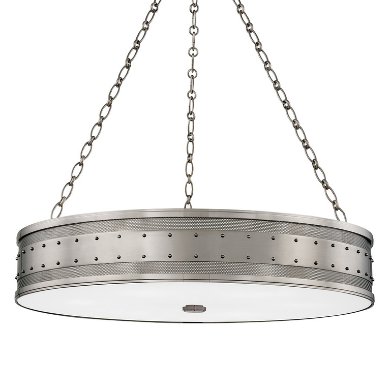 Hudson Valley - 2230-HN - Six Light Chandelier - Gaines - Historic Nickel