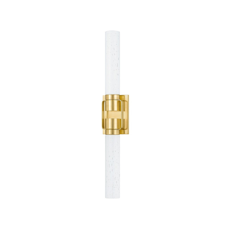 Hudson Valley - 3726-AGB - Two Light Wall Sconce - Glen Oaks - Aged Brass