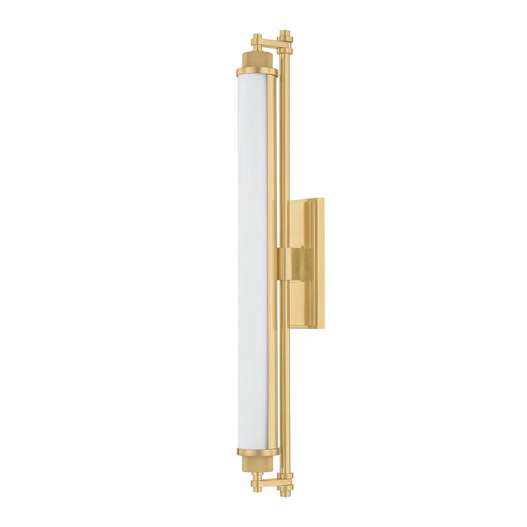 Hudson Valley - 4728-AGB - LED Bath - Plandome - Aged Brass