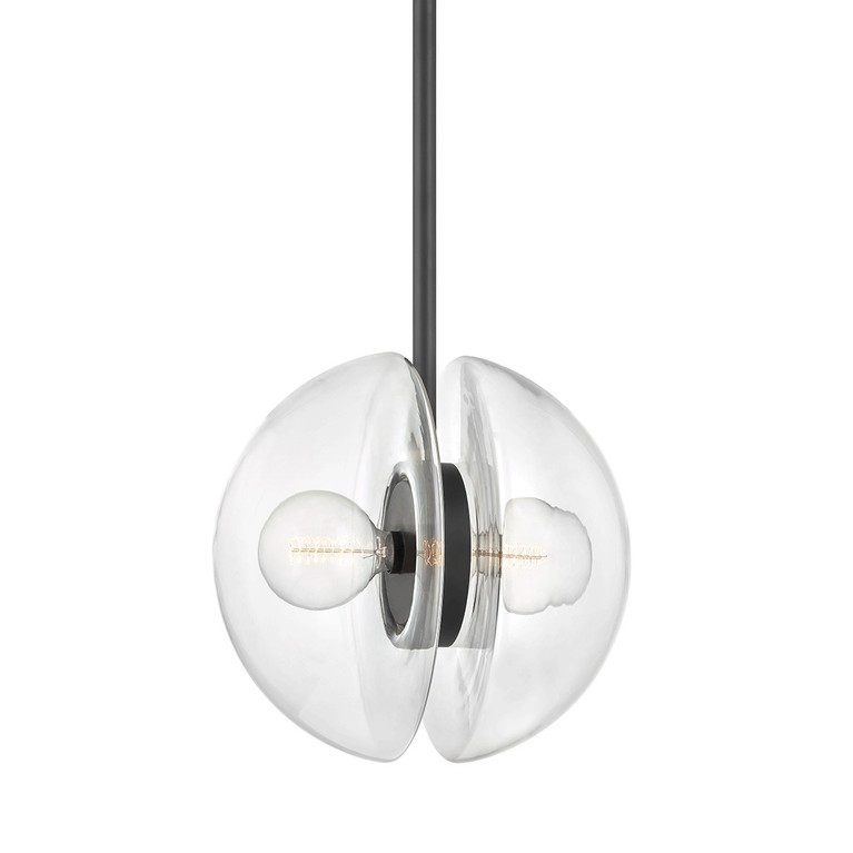 Hudson Valley - 9417-BBR - Two Light Pendant - Kert - Black Brass