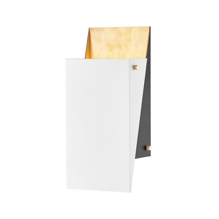 Hudson Valley - KBS1350101-AGB - One Light Wall Sconce - Ratio - Aged Brass