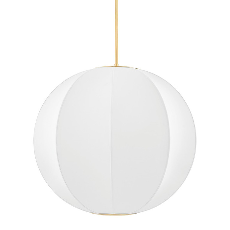 Hudson Valley - KBS1744701L-AGB - Two Light Pendant - Jupiter - Aged Brass