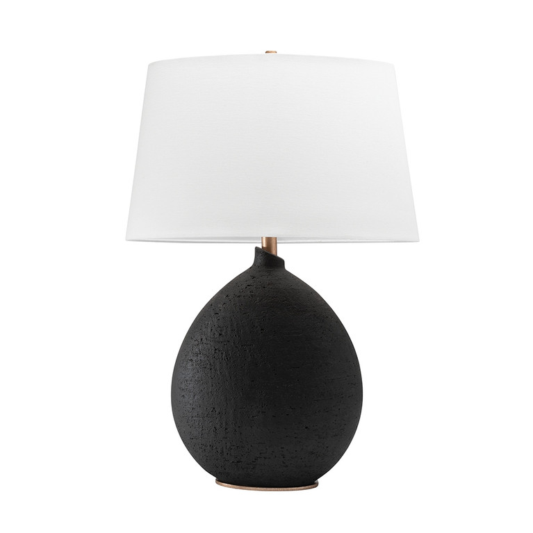 Hudson Valley - L1361-BK - One Light Table Lamp - Denali - Black