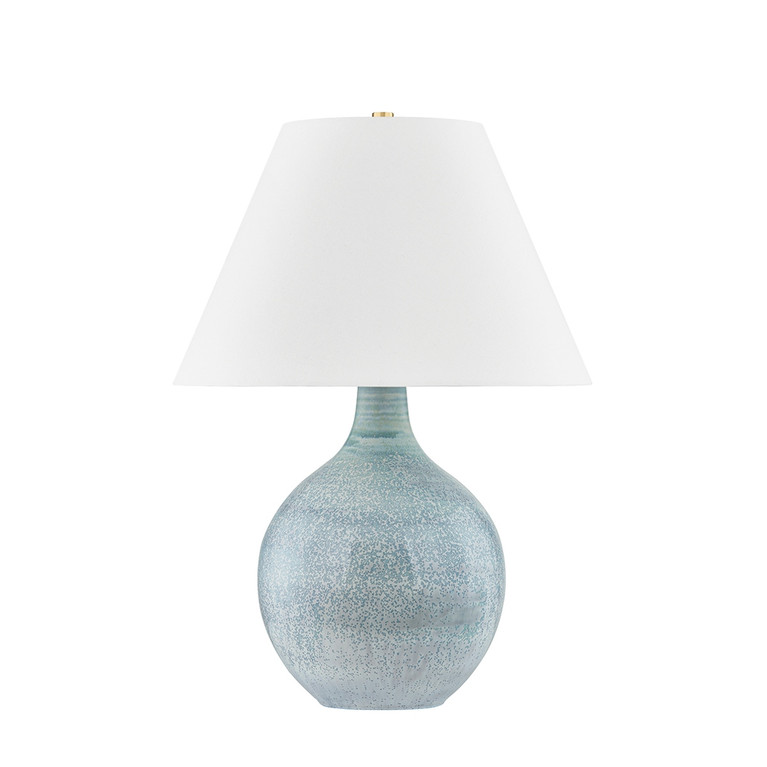 Hudson Valley - L6227-AGB/C04 - One Light Table Lamp - Kearny - Aged Brass