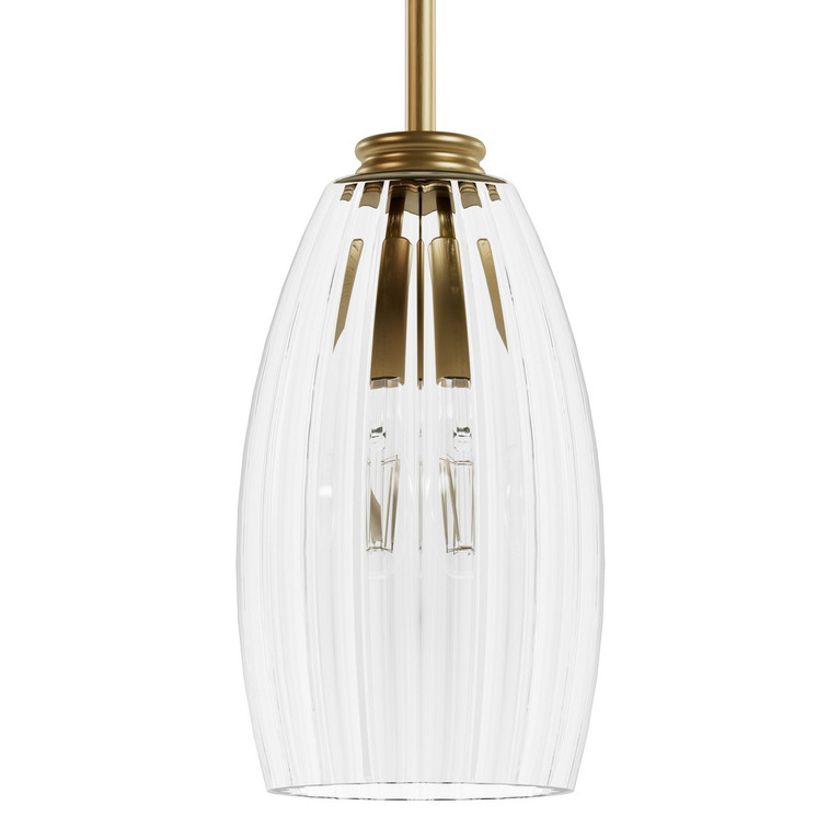 Hunter - 13158 - One Light Pendant - Rossmoor - Luxe Gold