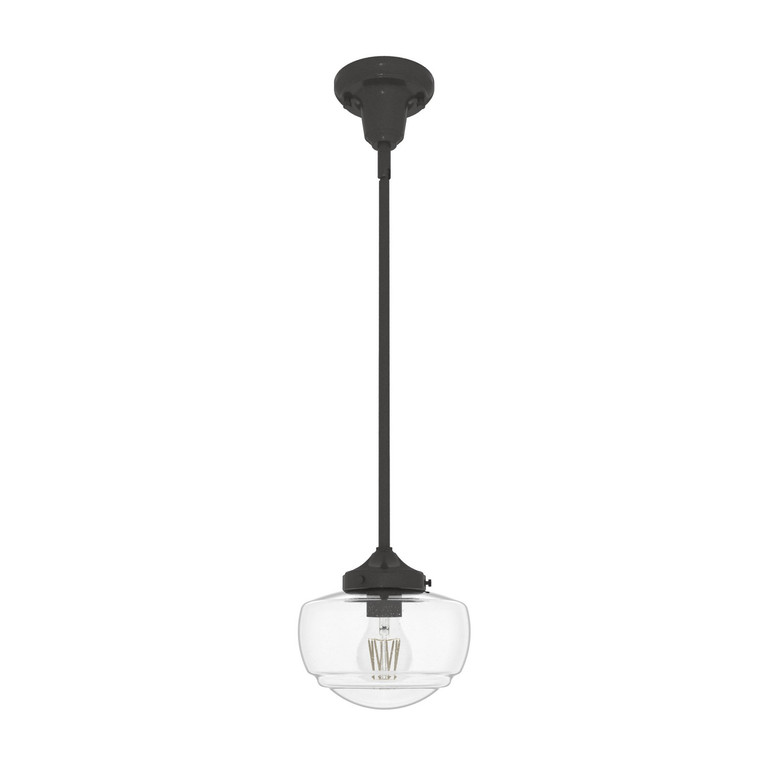 Hunter - 19046 - One Light Pendant - Saddle Creek - Noble Bronze