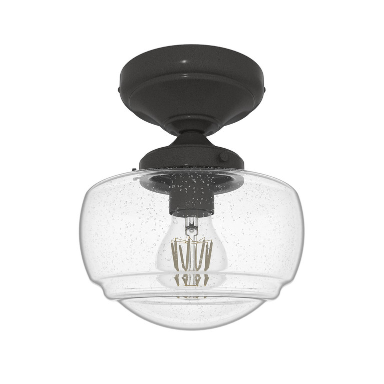 Hunter - 19114 - One Light Flush Mount - Saddle Creek - Noble Bronze