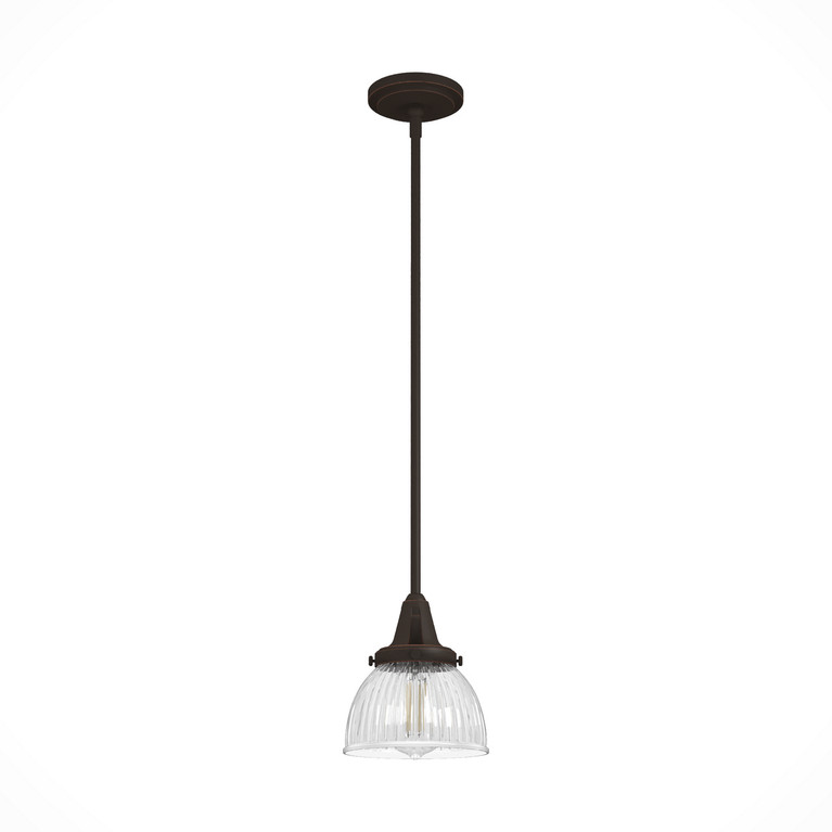 Hunter - 19230 - One Light Mini Pendant - Cypress Grove - Onyx Bengal