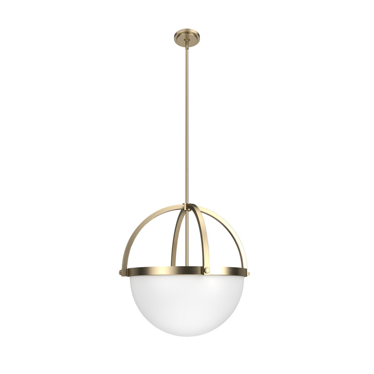 Hunter - 19238 - Four Light Pendant - Wedgefield - Alturas Gold