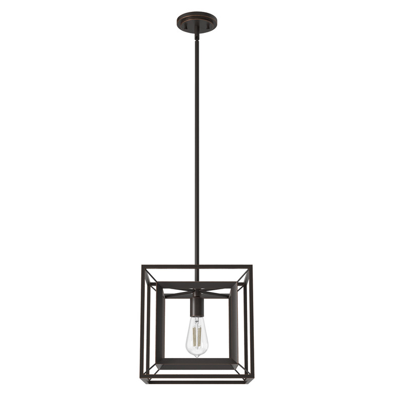 Hunter - 19407 - One Light Pendant - Doherty - Onyx Bengal