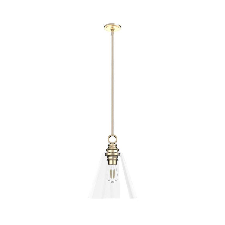Hunter - 19440 - One Light Pendant - Klein - Alturas Gold
