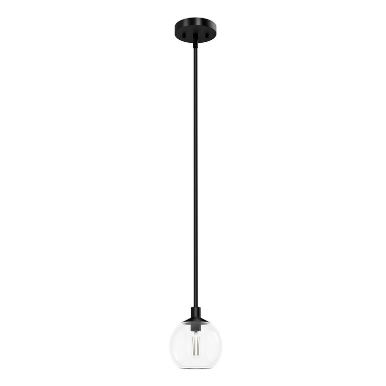 Hunter - 19508 - One Light Pendant - Xidane - Matte Black