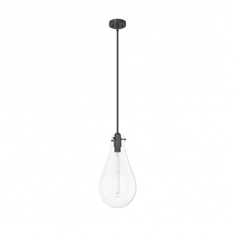 Hunter - 19565 - One Light Pendant - Lundin - Noble Bronze