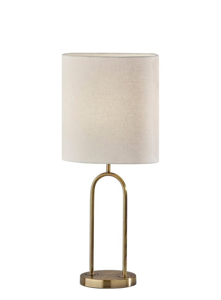 Adesso Home - 1615-21 - Table Lamp - Joey - Antique Brass